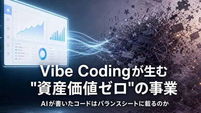 Vibe Codingが生む“資産価値ゼロ”の事業