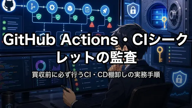 GitHub Actions・CIシークレットの監査