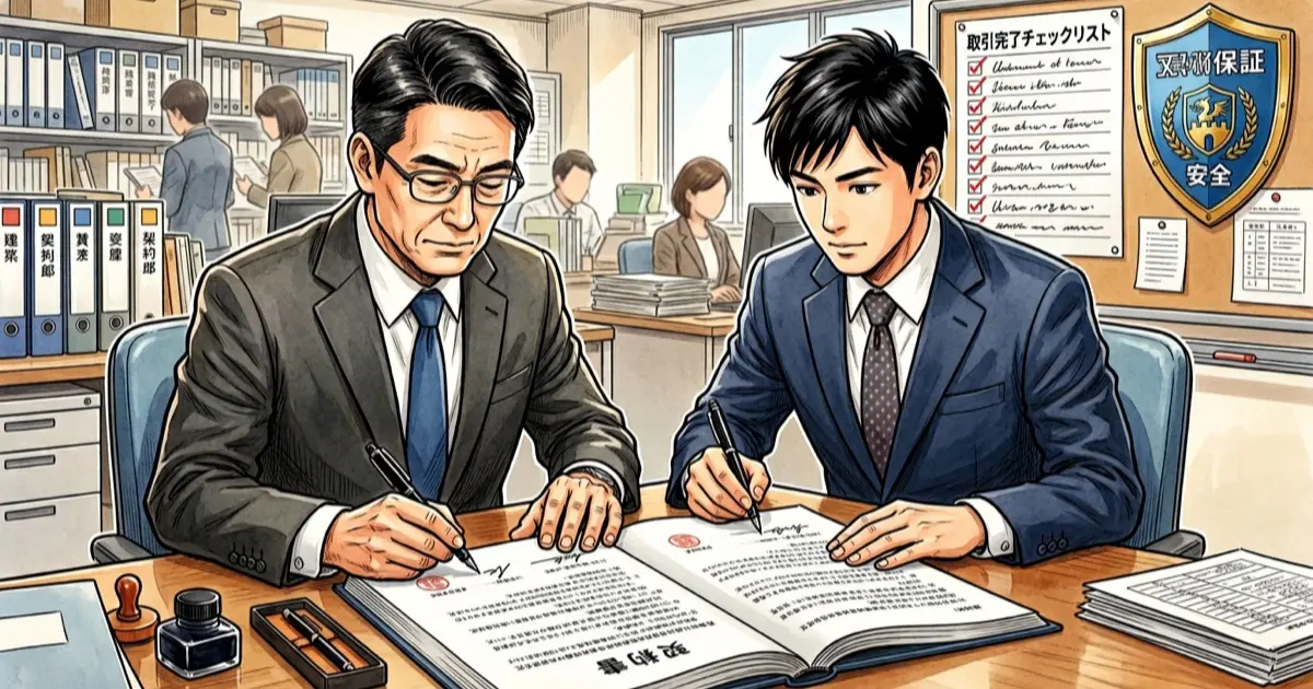 引き継ぎリスクを契約で潰すための3つの論点