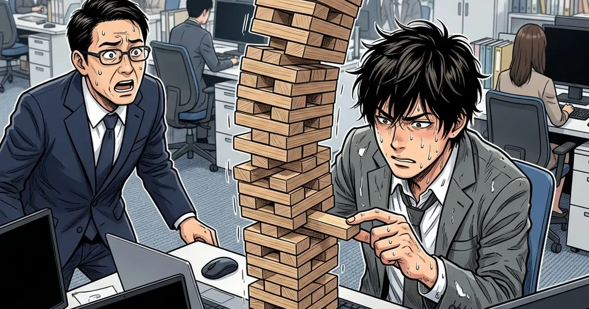 テストがない事業は、変更のたびに全額を賭けている